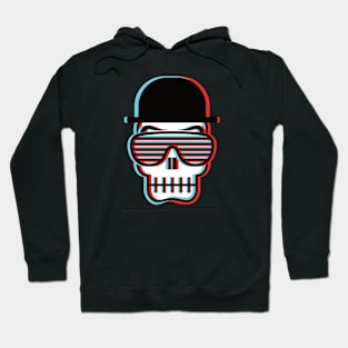 Retro Cool Skull Hoodie